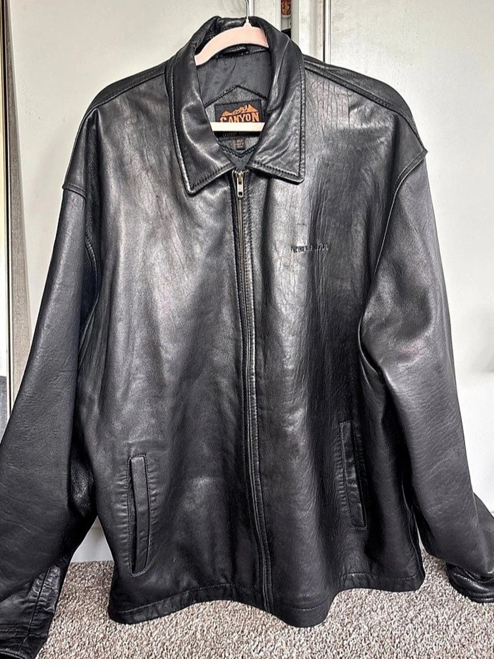 Canyon Outback Leather Jacket Black XXL